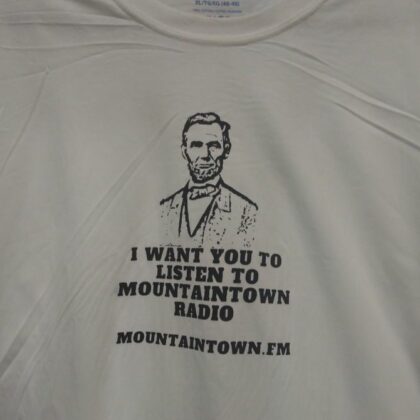 "Mountain Town Radio- Lincolnite" T-Shirt